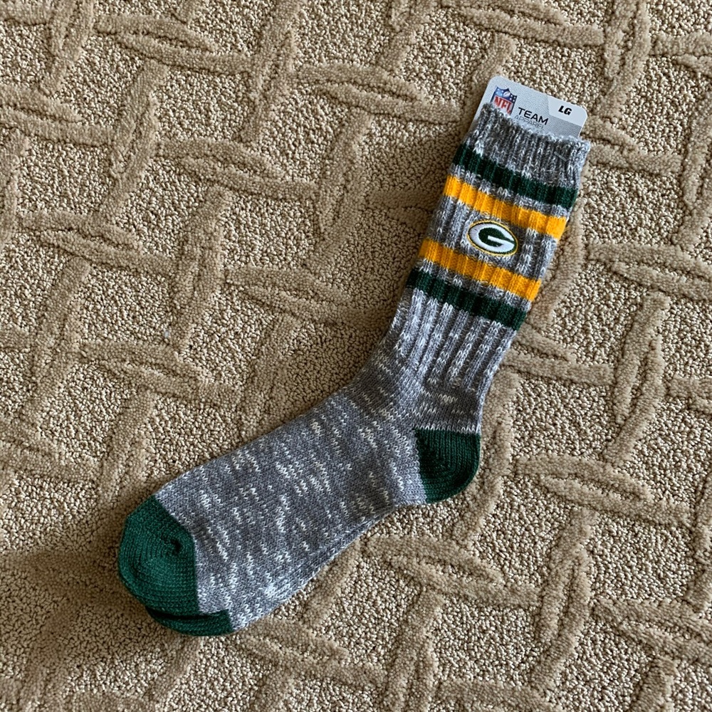 NFL Green Bay Packers Socks NWT